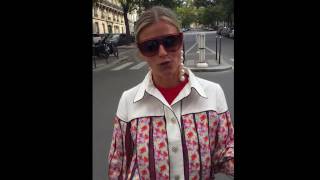 Janka Polliani  Fashion Week i Paris [upl. by Airetak]