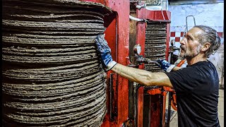 How its Actually Made  Italian Family Olive Oil by Hand in Village [upl. by Vogeley]