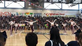 Crescenta Valley High School Dance  Small All Female at Rally 2018 [upl. by Glori944]