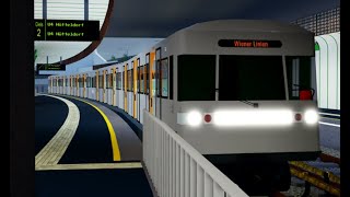 UBahn Simulator Wien BETA in Roblox [upl. by Yrol369]