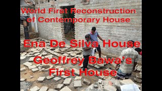 World First Reconstruction of Contemporary House  Ena De Silva House  Geoffrey Bawa first House [upl. by Lertram]