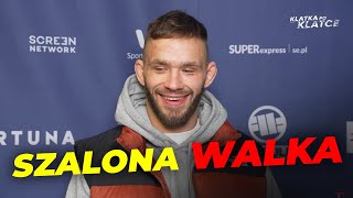 Wyluzowany Adam Niedźwiedź komentuje szaloną walkę na KSW [upl. by Eeliak]