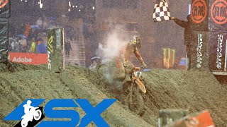 Supercross Round 2 450SX Highlights  San Francisco CA Oracle Park  Jan 13 2024 [upl. by Arries21]