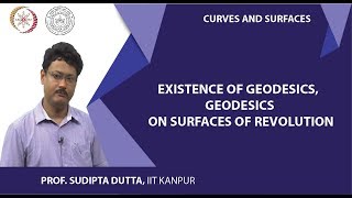 Existence of Geodesics Geodesics on Surfaces of revolution [upl. by Braun]