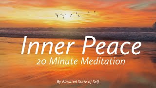 20 Minute Meditation  Inner Peace 432 Hz Powerful Meditation Music [upl. by Etterrag]