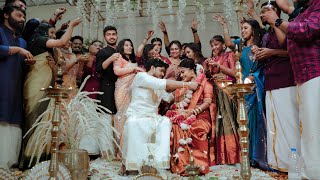 Kerala Wedding Highlights 2023  AKSHAY  RAKSHA  Jannahmedia [upl. by Notrab]