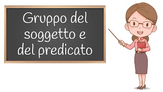 Gruppo del Soggetto e del Predicato Spiegazione ed Esercizi per la Scuola Primaria [upl. by Harlie]