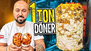 İSTANBULDA GÜNDE 1 TON DÖNER SATIYORLAR DÖNER İMPARATORLUĞU [upl. by Adaner]