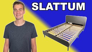 Easy To Follow Slattum Bed Frame IKEA Tutorial [upl. by Tasiana]