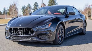 2022 Maserati Ghibli Modena Q4 Walkaround Video [upl. by Sheelagh]