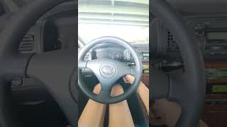 TOYOTA E120 COROLLA ALTIS Engine Start and Shift Play 引擎啟動 排檔作動 [upl. by Zzaj]