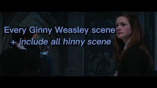 Every Ginny Weasley scene 4K HD harrypotter ginnyweasley [upl. by Patin]