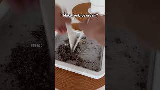 I made ice cream from rock 😒 icecream gadgets satisfying [upl. by Agace]