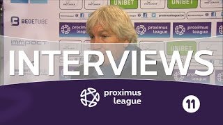 INTERVIEWS  Beerschot Wilrijk  Lierse Beerschot Wilrijk 25022018 [upl. by Cully413]