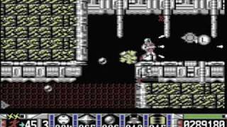 C64 Longplay  Turrican collect 100 lives [upl. by Irep]