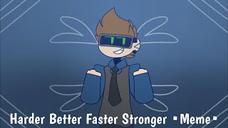 Harder Better Faster Stronger  Animation meme  Eddsworld  FlipaClip [upl. by Odlopoel]