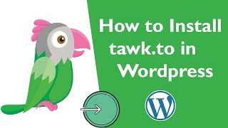 How to install tawkto in wordpress  How to Setup FREE Live Chat with Tawkto in Hindi [upl. by Werby]