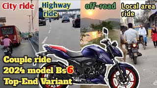 Mileage Test 2024 Manufactured TVS Apache RTR160 4V Dual Channel ABS TopEnd Variant BS6 [upl. by Nitsid]