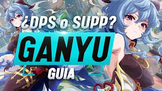 ¿GANYU DPS o SUPPORT  Análisis de Ganyu  Genshin Impact [upl. by Elvia791]