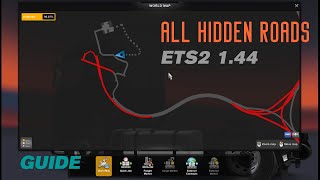 All Hidden Roads in ETS2 144  Quick guide [upl. by Jacquenetta]