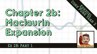 Maclaurin Expansion 1 • Higher Derivatives • CP2 Ex2B • 🎯 [upl. by Retxed678]