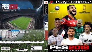 PES 2018 PS2 Brasileirão Séries A e B Atualizado and Europe Download ISO [upl. by Lorenza]