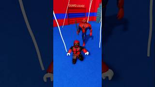 DEADPOOL escape SPIDERMAN PRISON RUN roblox shorts [upl. by Shalna]