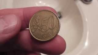 1999 50 Euro Cent Coin Review [upl. by Ydualc]