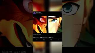 NARUTO AND KURAMA 🔥❤️ anime naruto kurama friends narutoshippuden ytshorts viralshort [upl. by Hedi]