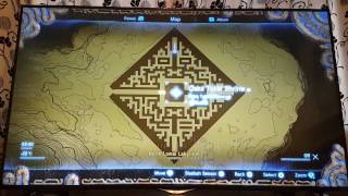 Zelda breath of the Wild  Maze Guide  North Lomei Labyrinth Not the blight [upl. by Hannazus]