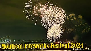 VBLOG Series 121 Montreal Fireworks Festival 2024 [upl. by Mapes12]