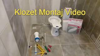 Klozet Montaj ı Nasıl Yapılır  Klozet Montaj ı  UYGULAMA LI ANLAT IM VİDEO  0538 598 46 66 [upl. by Teddie]