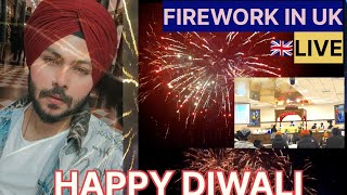 FIREWORK IN UK 🇬🇧  LIVE  TRAVELLING [upl. by Hedy]