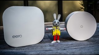 Google WiFi vs Eero mesh networking [upl. by Enak]