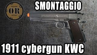 Italia Softair Smontaggio Recensione Rewiew Pistola 1911 Co2 Cybergun KWC Problema hop up Risolto [upl. by Nnaeitak]