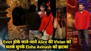 Weekend Ka Vaar Crying Alice After Eviction Reveal Truth To Vivian Avinash Eisha Exposed BB18 [upl. by Enelram]