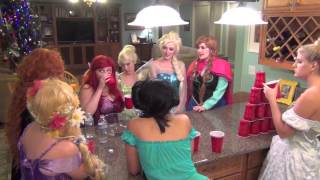 Disney Princesses Get TURNT UP Bloopers [upl. by Eatnoid]