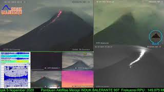 Live Streaming Merapi  Merapi Volcano Eruption Central Java Indonesia 05022024 [upl. by Astto]