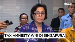 Menkeu Jamin Peserta Tax Amnesty di Singapura Tak Diinvestigasi Kepolisian Setempat [upl. by Ydnat]