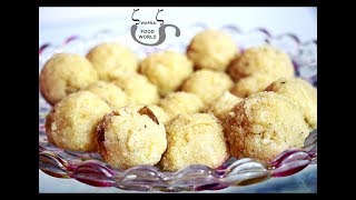 റവ ലഡ്ഡു  RAVA LADOO  LADDU with English subtitle  Recipe 8 [upl. by Koetke]