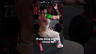 FULL REAR DELT WORKOUT motivation fitwitheric bodybuilding [upl. by Keith]