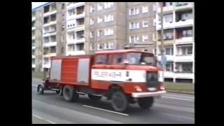 Feuerwehr Gera 1992 DDR SoSi ADW  TLF 16 GMK  GW [upl. by Cooke]