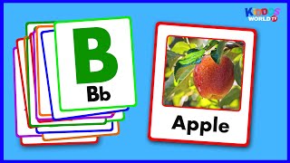 Virtual Alphabet Cards for Educational Preschool Learning [upl. by Harrus841]