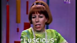 PASSWORD 19661006 Carol Burnett amp Ross Martin [upl. by Samanthia967]