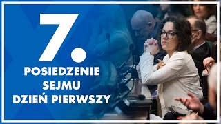 7 posiedzenie Sejmu  dzień pierwszy 6 marca 2024 r [upl. by Hajed]