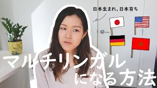 英語力ゼロだった私が1年間で3か国語話せるようになった勉強方法（今は4か国語 マルチリンガル勉強法三ヵ国語勉強法語学勉強法 [upl. by Voletta437]