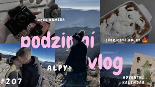 vlog 206  podzimní Alpy amp nová VLOGOVACÍ KAMERA [upl. by Nidorf425]