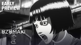 EPISODE 1 PREVIEW Azami Kurotani  Uzumaki  adult swim [upl. by Morita]