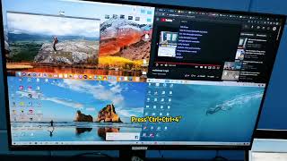 4k60 4x1 HDMI multiviewer with KVM [upl. by Ettelegna]