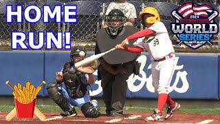 THOR SMACKS HIS 11TH HOME RUN FOR RALLY FRIES  Team Rally Fries 10U Spring Season 46 [upl. by Boiney121]